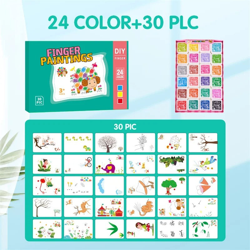 Creative Finger Paint Set