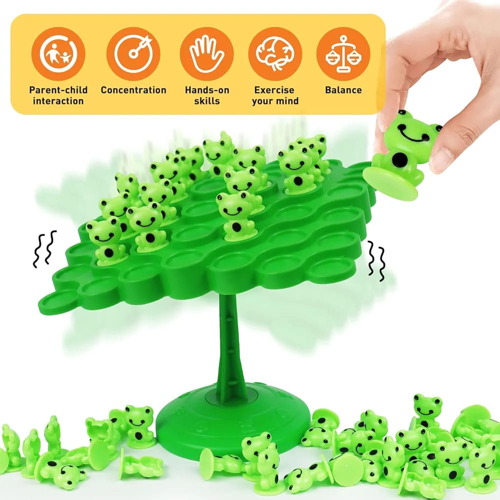 Frog Balance Tree Challenge Family Game