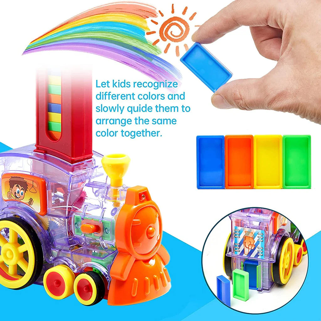 🚂 Automatic Domino Train Set 🎲