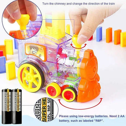 🚂 Automatic Domino Train Set 🎲