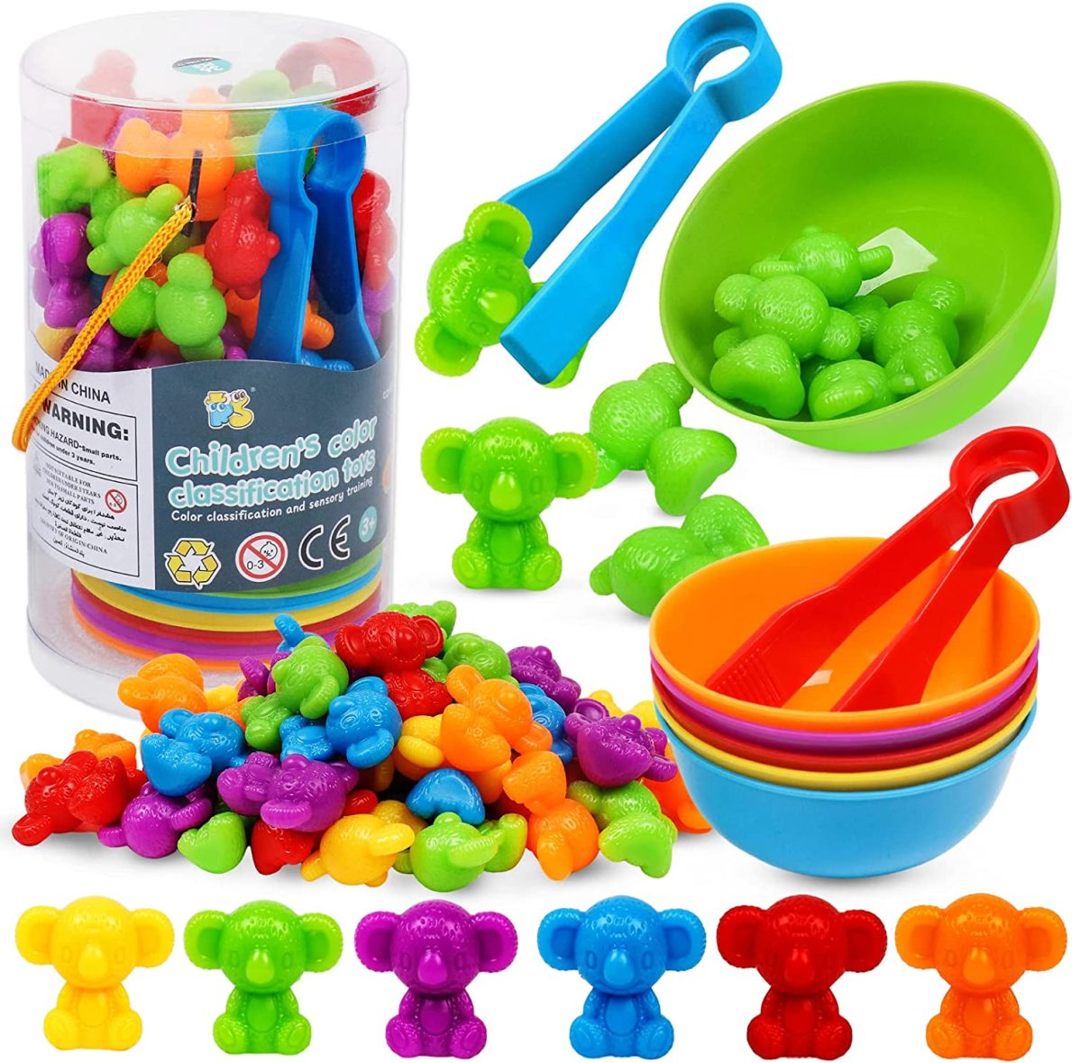Children Color Classification Counting Toys