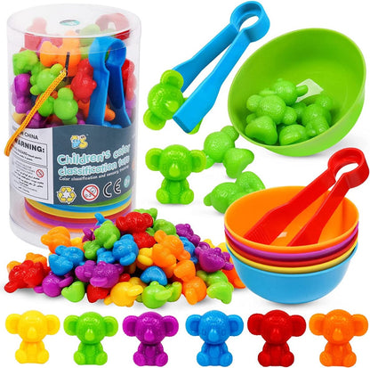 Children Color Classification Counting Toys