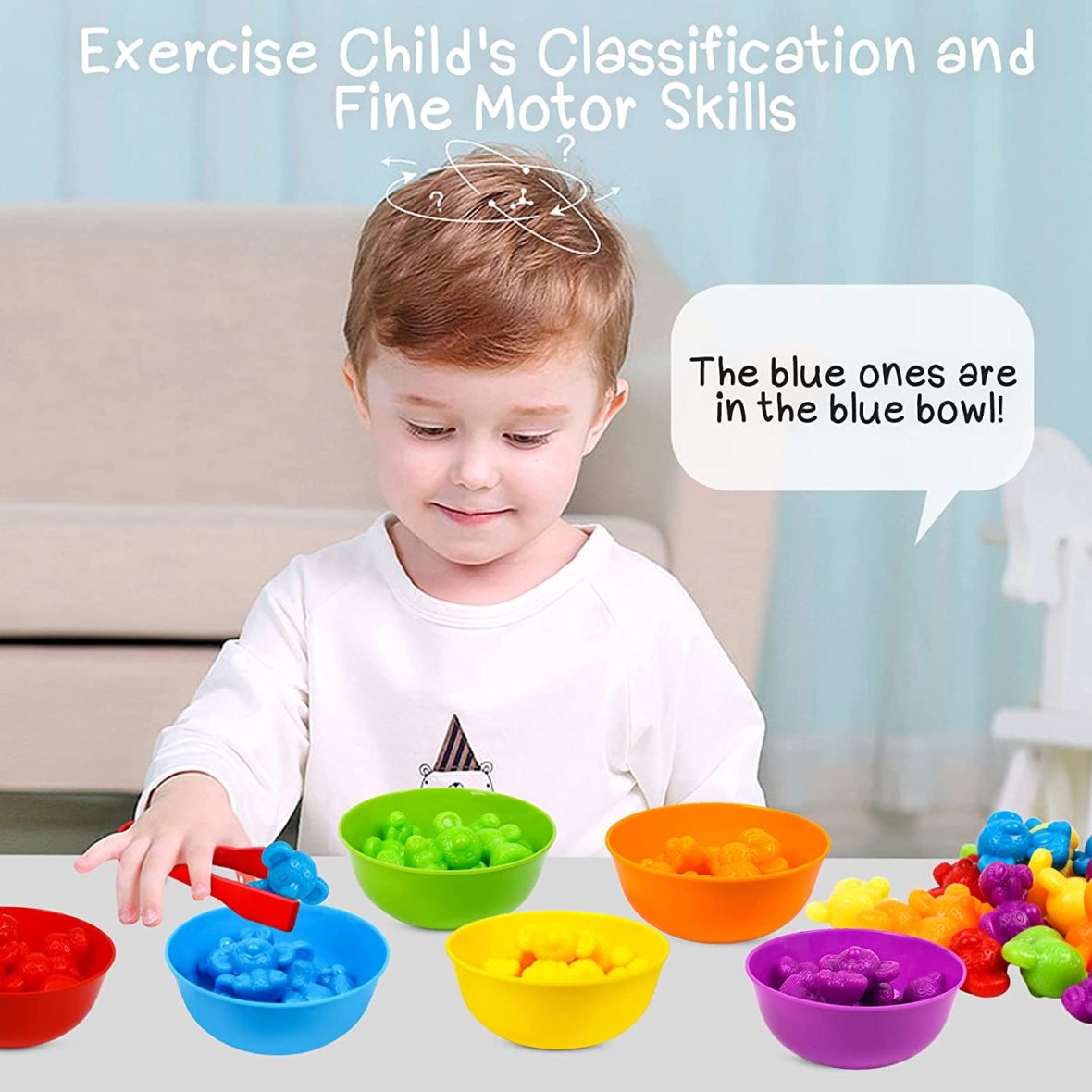 Children Color Classification Counting Toys