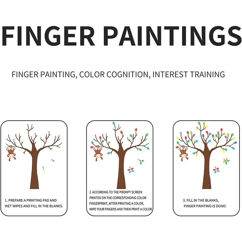 Creative Finger Paint Set