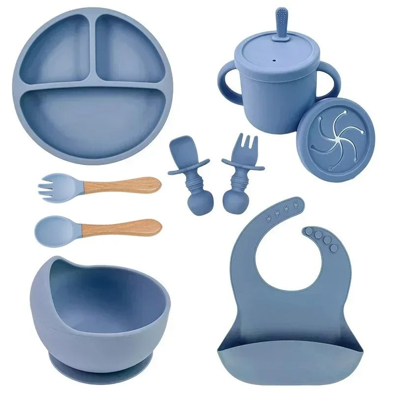 Silicone Baby Feeding Set